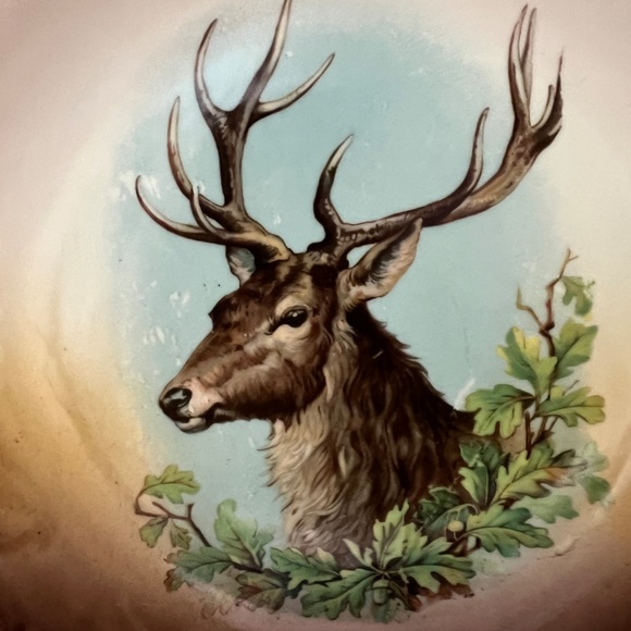 Vintage Stag Plate - Picture 2 of 10